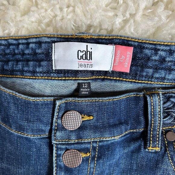 CAbi Dark Blue Skinny Jeans - Picture 3 of 6